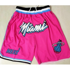 NBA Miami Heat Homme Shorts à poche M003 Swingman